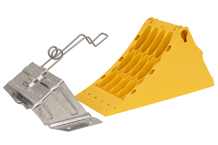 Klín pod kolo G46 s montážním držákem LOKHEN výška: 190 mm