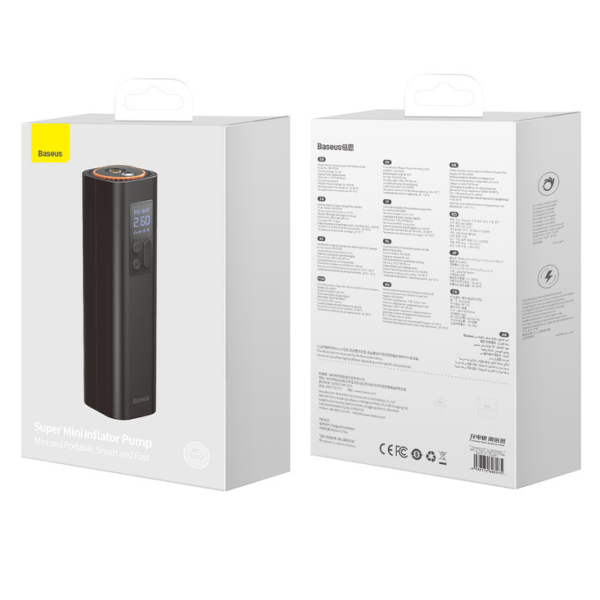 Mini kompresor BASEUS Mini Inflator Pump univerzální autopumpa 12V