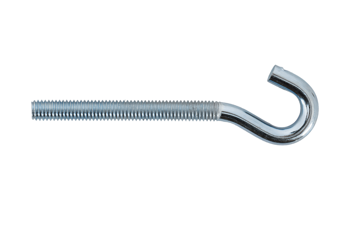 Stavební hák DROMET HZ M6x80 s otevřeným koncem (zahnutý)