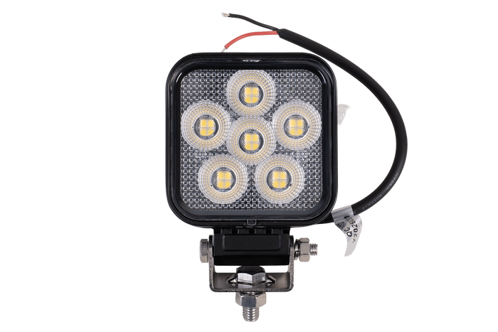 LED pracovní reflektorová svítilna TT TECHNOLOGY BLACK TT.13324 24xLED 1920lm čtvercová