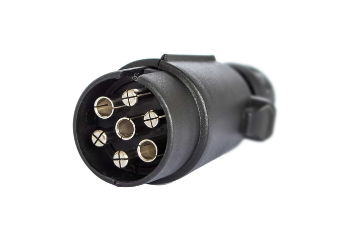 7pinová zástrčka ASPOCK pro zásuvku tažného zařízení