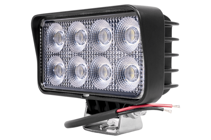LED pracovní reflektorová svítilna TT TECHNOLOGY BLACK TT.13306 32xLED 2560lm obdélníková