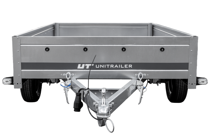 Přívěs za auto na pružinách 230x125 UNITRAILER GARDEN 230/R KIPP