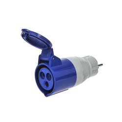 Adaptér se zásuvkou pro CEE 16A s ochranným kontaktem ProPlus 373518