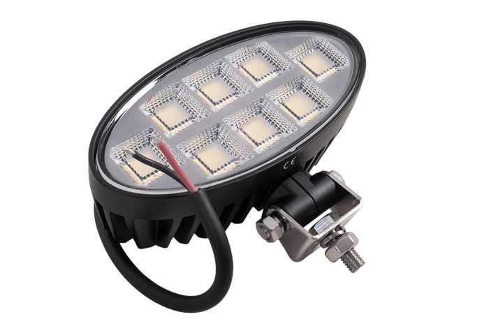 LED pracovní reflektorová svítilna TT TECHNOLOGY BLACK TT.13417 160xLED 8900lm oválná