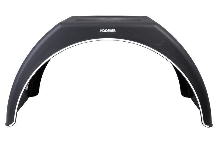 VÝSTUP Dvojitý blatník pro přívěs 14-16" DOMAR DK3115 plochý podběh 915/450 mm