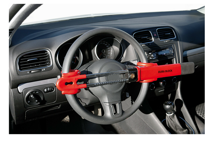 Ochrana proti krádeži zámku volantu Dura Block LAMP