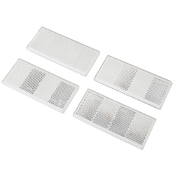 Sada 4 x odrazka bíla pro přívěs