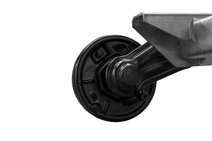 Brzděná náprava KNOTT VGB13-M pro přívěs/nosič 1350 kg 1300 mm 1770 mm 5x112