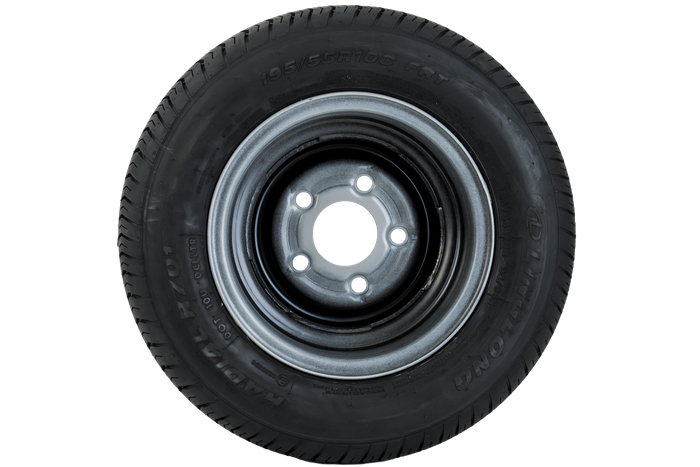 Vyztužené kolo pro přívěs LINGLONG TYRE 195/55 R10C 98/96N UNITRAILER RIM 6Jx10" 5x112 ET:-4