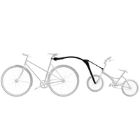 Trail Angel - Tažné zařízení pro dětské kolo - Černé