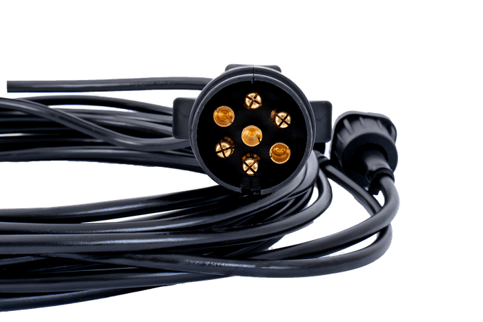Zadní světla ASPÖCK MULTIPOINT V + kabelový svazek MANTES 4m 7PIN