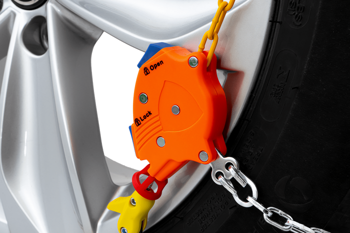 Sněhové řetězy Inter Pack KNS 120 - 9 mm se samonapínacím zařízením