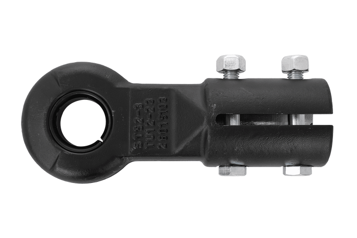 Tažné oko KNOTT KK6220S pro přívěs o hmotnosti 3500 kg s trubkovou ojí o průměru 60 mm