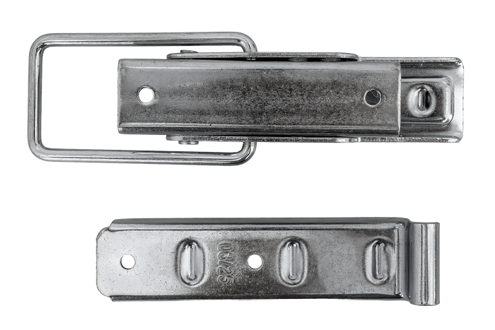 Boční tažné zařízení s přezkou WINTERHOFF BV 10-2 + kompletní boční uzávěr přívěsu BVG 10-A