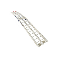 Skládací hliníková rampa UNITRAILER ALR002 pro přívěs 221 cm 340 kg s popruhem