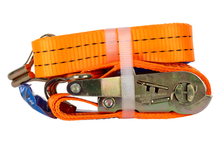 UNITRAILER 3m/35mm/2t oranžový přepravní pás s napínákem
