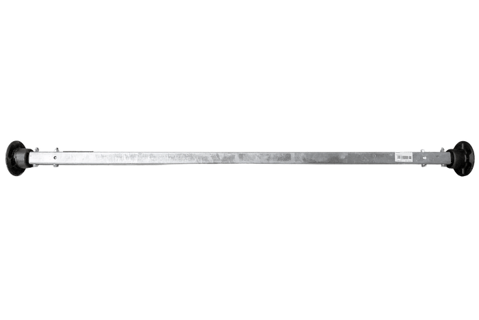 KNOTT VR7 nebrzděná tuhá náprava s pružinou pro přívěs 750 kg 1480 mm 1820 mm 4x100