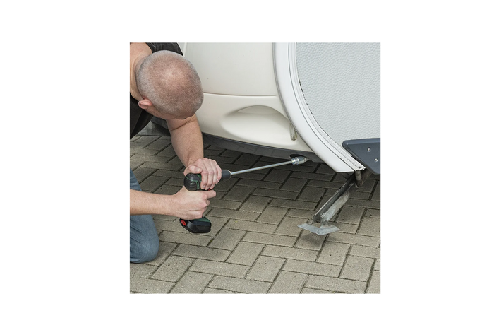 ProPlus 360030 Výsuvné prodloužení podpěry pro přívěs s nosností 340 mm a 19 mm