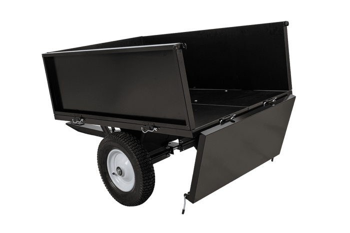 Zahradní přívěs za traktor, čtyřkolku UNITRAILER sklápěcí vozík 225 kg 1030x700 mm