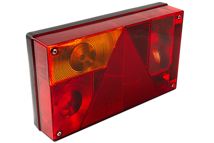 Zadní svítilna ASPÖCK Multipoint I, 6 funkcí, levá