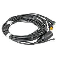 ASPÖCK elektroinstalační svazek přívěsu 4,5 m 7 PIN bajonety 2x 5 PIN