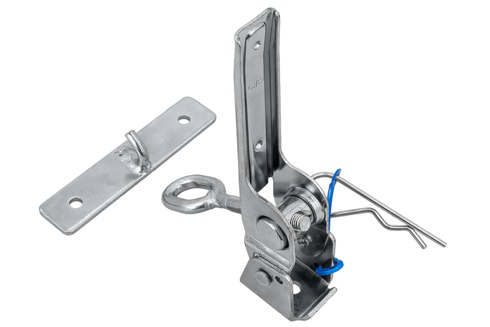 Boční tažné zařízení s přezkou WINTERHOFF BV 40-1 + kompletní excentrický boční zámek přívěsu BVG 40-A