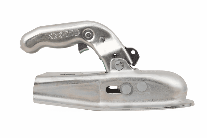 Kulové tažné zařízení KNOTT 6E0071.001 pro přívěs o hmotnosti 750 kg s ojí typu V