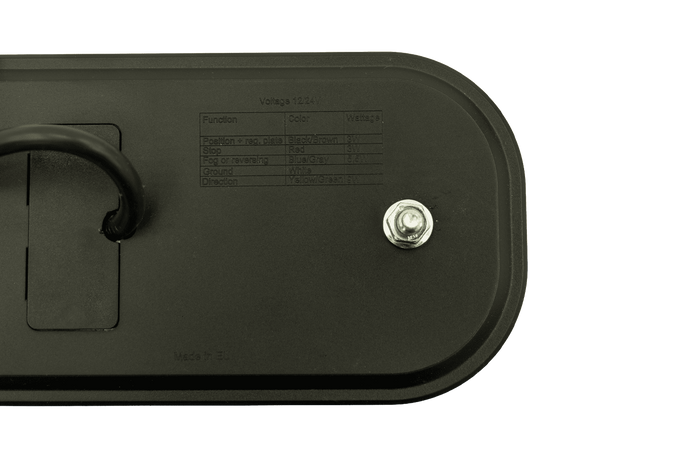 Zadní svítilna FRISTOM FT-230 LED, 6 funkcí, univerzální