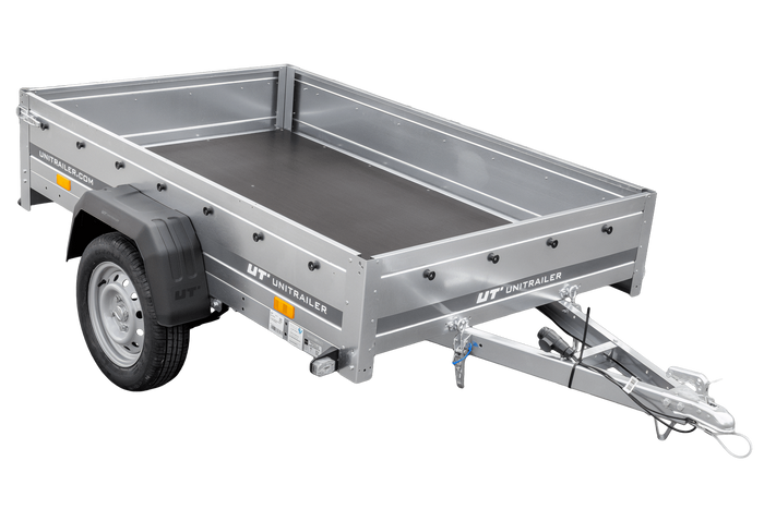 Jednonápravový přívěs na pružinách 200x125 UNITRAILER GARDEN 201/R KIPP