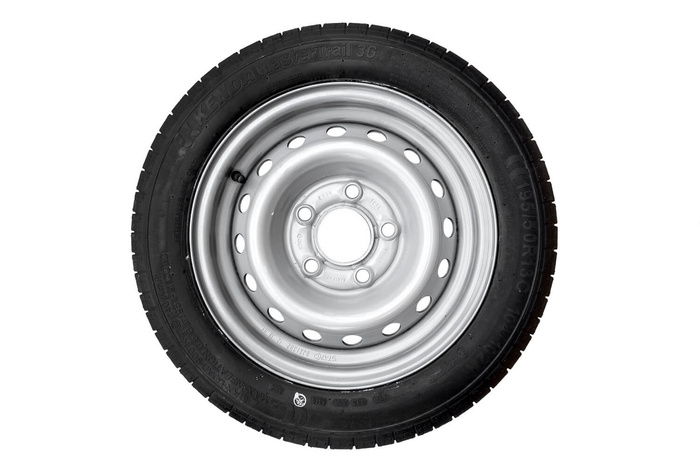 Vyztužené kolo pro přívěs TYRE KENDA 195/50 R13C 104/102N RÁFEK STARCO 6Jx13"H2 5x112 ET:30