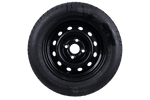 VÝSTUP Kolo přívěsu TYP LINGLONG 155/70 R13 75N RÁFEK UNITRAILER černý 4Jx13" 4x100 ET:30