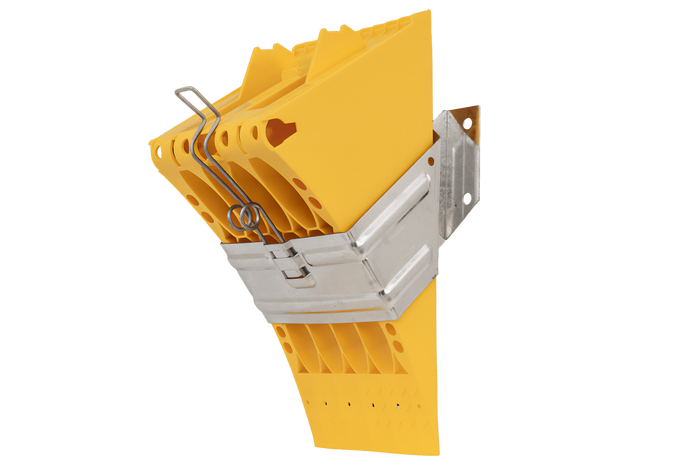 Klín pod kola E53 s montážním držákem LOKHEN výška: 225 mm