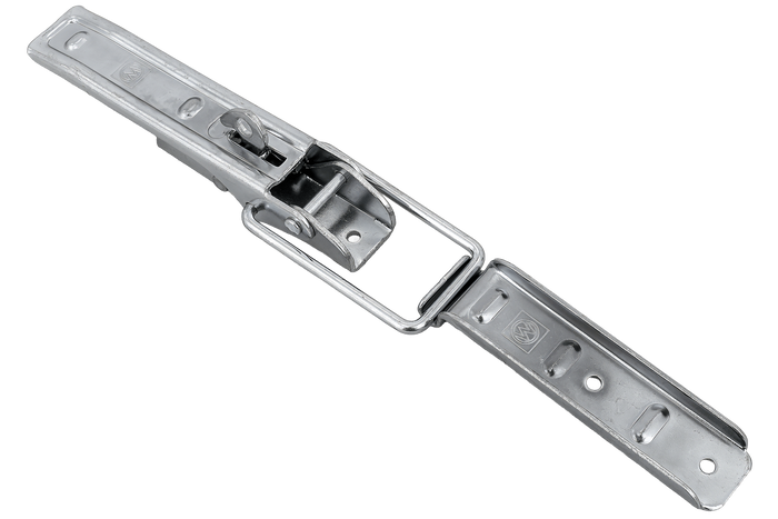 Boční tažné zařízení s přezkou WINTERHOFF BV 10-1 + kompletní boční uzávěr přívěsu BVG 10-A