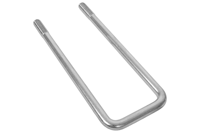 Čtyřhranná svorka DROMET typ C M12 62×202 mm