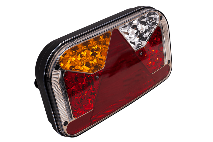 Zadní světlo FRISTOM FT-170 LED bajonet 6 funkcí vlevo