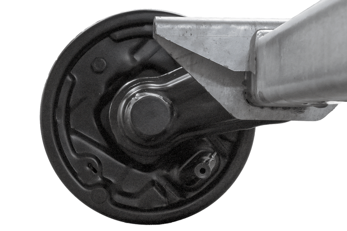 Brzděná náprava KNOTT VGB18MV pro přívěs/nosič 1800 kg 1850 mm 2320 mm 5x112