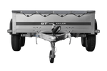 Přívěs Garden Trailer 264/2 KIPP s rámem H-0 a šedou plachtou