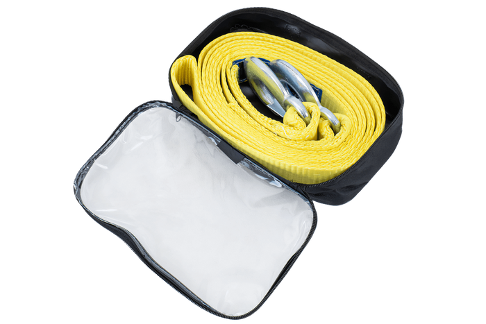 Tažné lano s háky Tažný popruh UNITRAILER 5m/50mm/7,5t žlutý