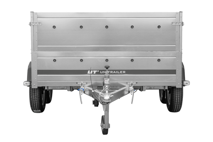 Přívěs za auto 264x150 UNITRAILER GARDEN 265/2 KIPP s bočnicemi BIS