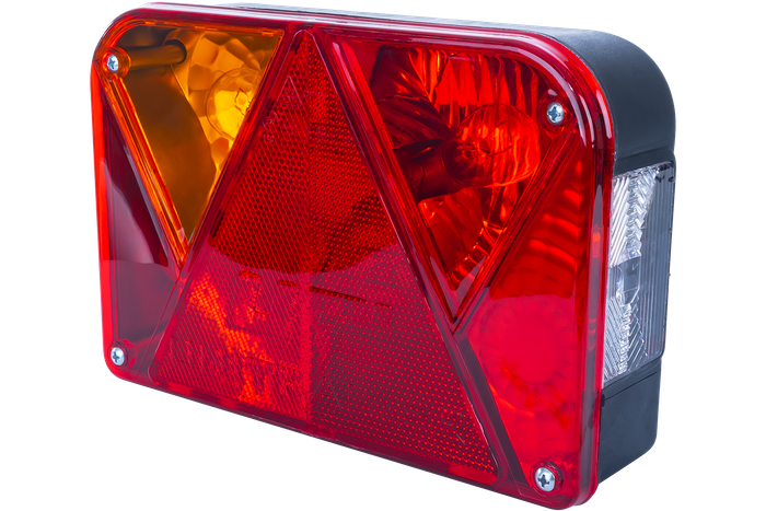 Sada světel: zadní světla DOBPLAST + obrysová světla DOBPLAST LED + kabelový svazek MANTES 8m 13pinový + rychlokonektory