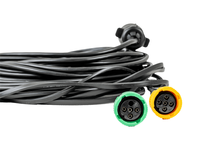 Sada světel: DOBPLAST zadní světla + DOBPLAST LED obrysová světla + MANTES 7m 7pinový svazek + rychlospojky