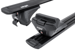 Střešní nosič Inter Pack Virgo IR 135 (G2) s integrovanými lyžinami (černý)