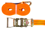 UNITRAILER 8m/35mm/2t oranžový přepravní pás s napínákem