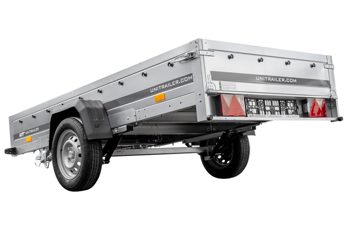 Přívěs za auto na pružinách 264x125 UNITRAILER GARDEN 264/R KIPP