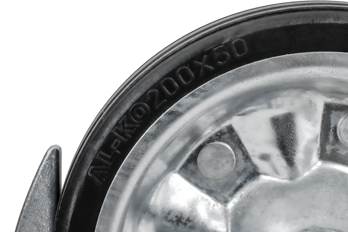 Automatické opěrné kolo AL-KO 1863497 s rukojetí 400 kg 60 mm 775-1010 mm