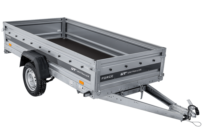 Přívěs pro auto na pružinách 264x125 UNITRAILER FORCE 264/R KIPP
