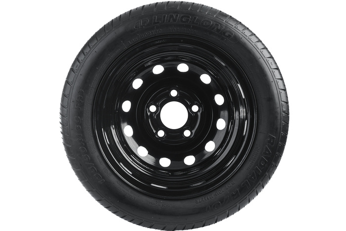 Vyztužené kolo pro přívěs LINGLONG TYRE 195/50 R13C 104/101N UNITRAILER RIM černý 5,5Jx13" 5x112 ET:30