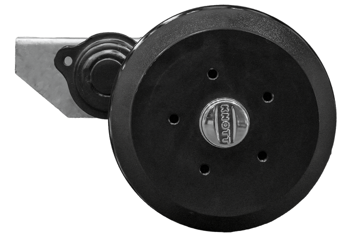 Brzděná náprava KNOTT VGB18MV pro přívěs/nosič 1800 kg 1300 mm 1800 mm 5x112