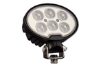 LED pracovní reflektorová svítilna TT TECHNOLOGY BLACK TT.13359F 6xLED 4800lm oválná